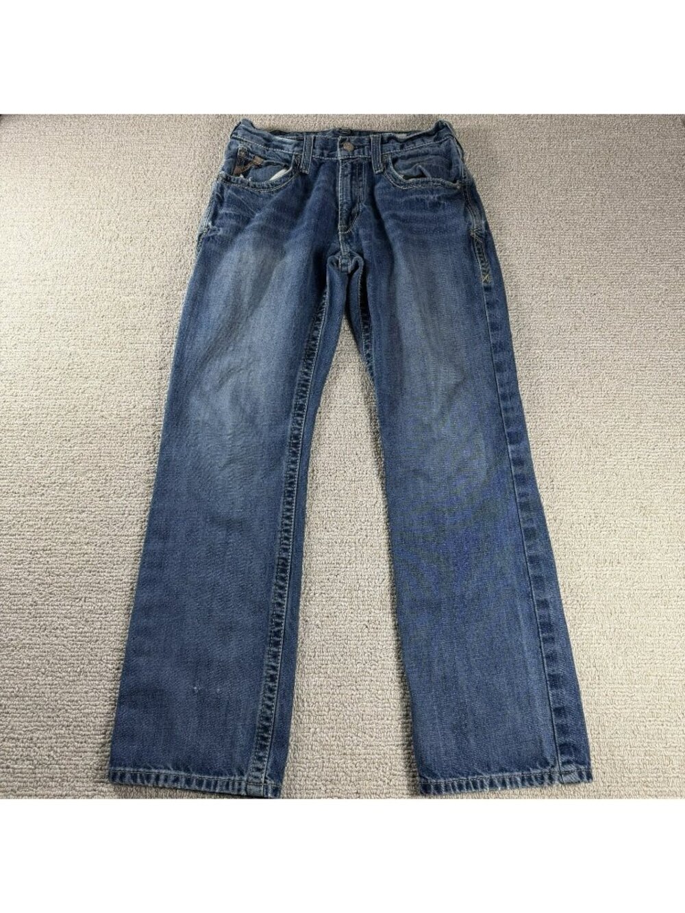 Ariat Low Rise Boot Cut Jeans Blue Men’s Size 88